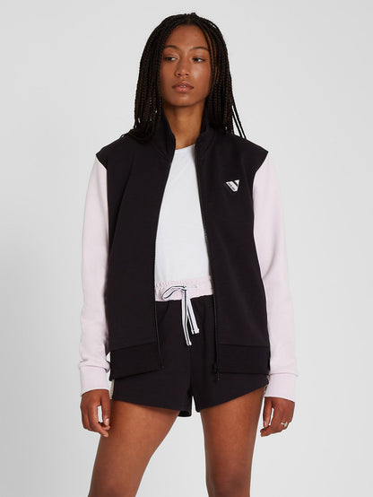 Siiya Trainings-Sweatshirt – Schwarz