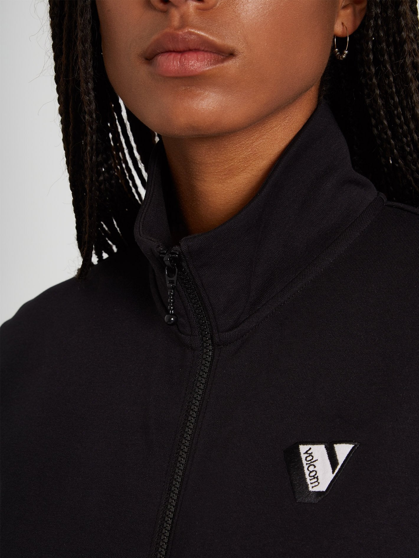 Siiya Trainings-Sweatshirt – Schwarz
