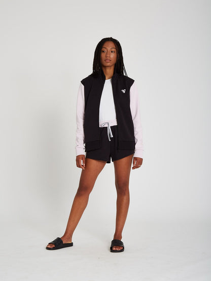 Siiya Trainings-Sweatshirt – Schwarz