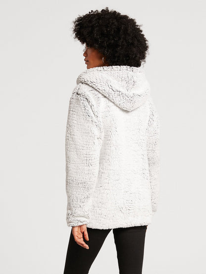 Sweat à Capuche Zippé Lil Phuz Up - LIGHT GREY