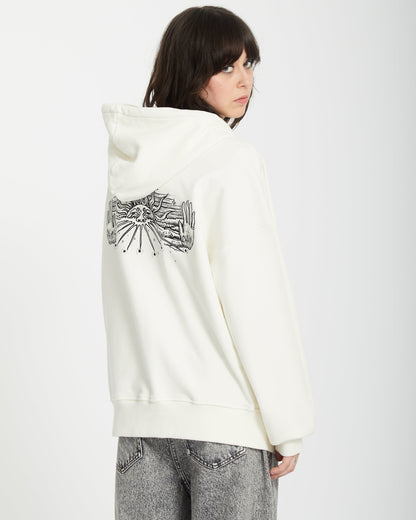 Alix Zip Hoodie - STAR WHITE