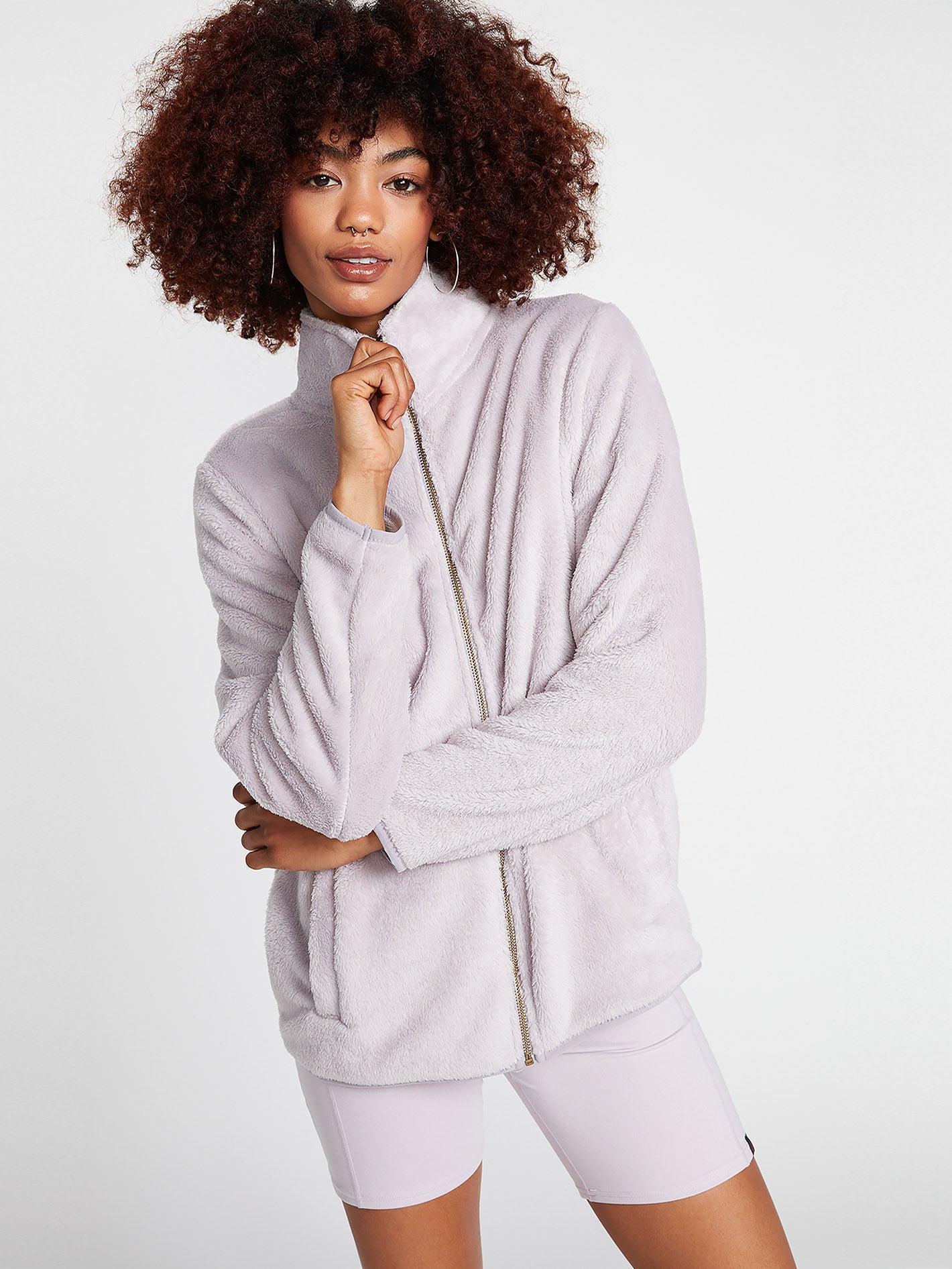 Sweat zippé Pheelin Phuzzy - LAVENDER