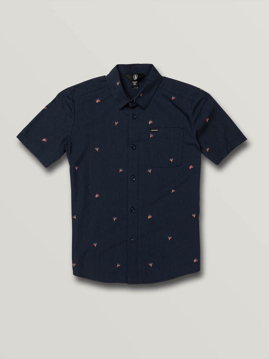 Stone Tropics Shirt - BLAU SCHWARZ (Kinder)