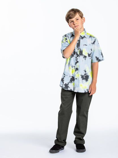 Saturate Shirt - LIME TIE DYE - (Children)