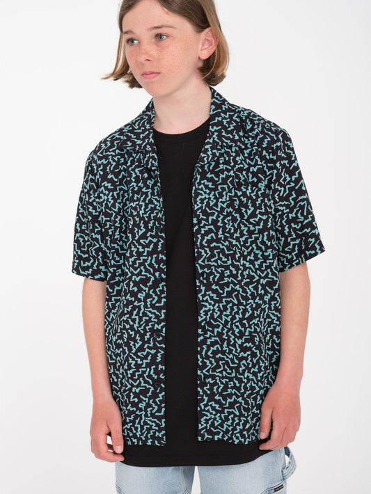 Beach Asphalt Shirt - SCHWARZ - (KINDER)