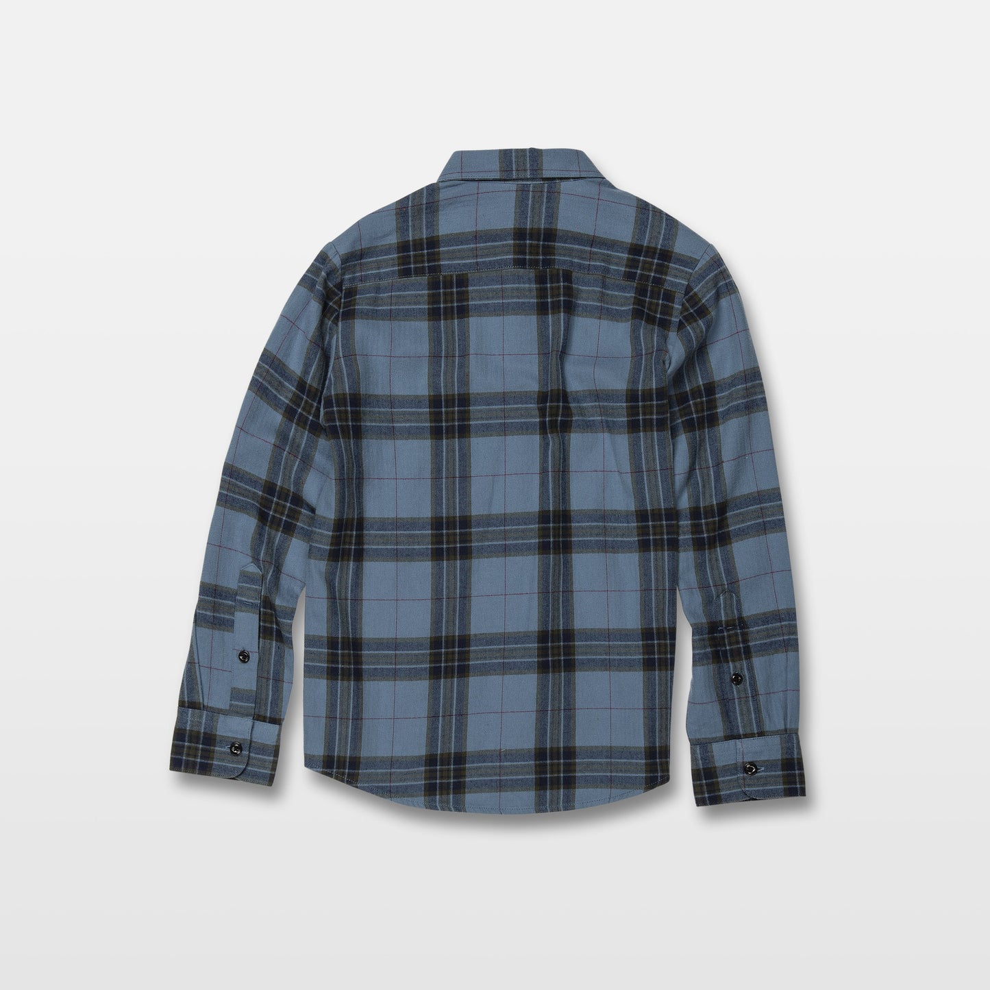 Caden Plaid Shirt - Blue Rinse (Kinder)