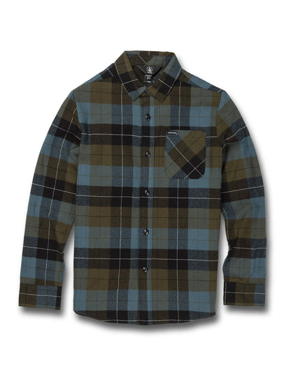 Chemise Caden Plaid - MILITARY (Enfant)