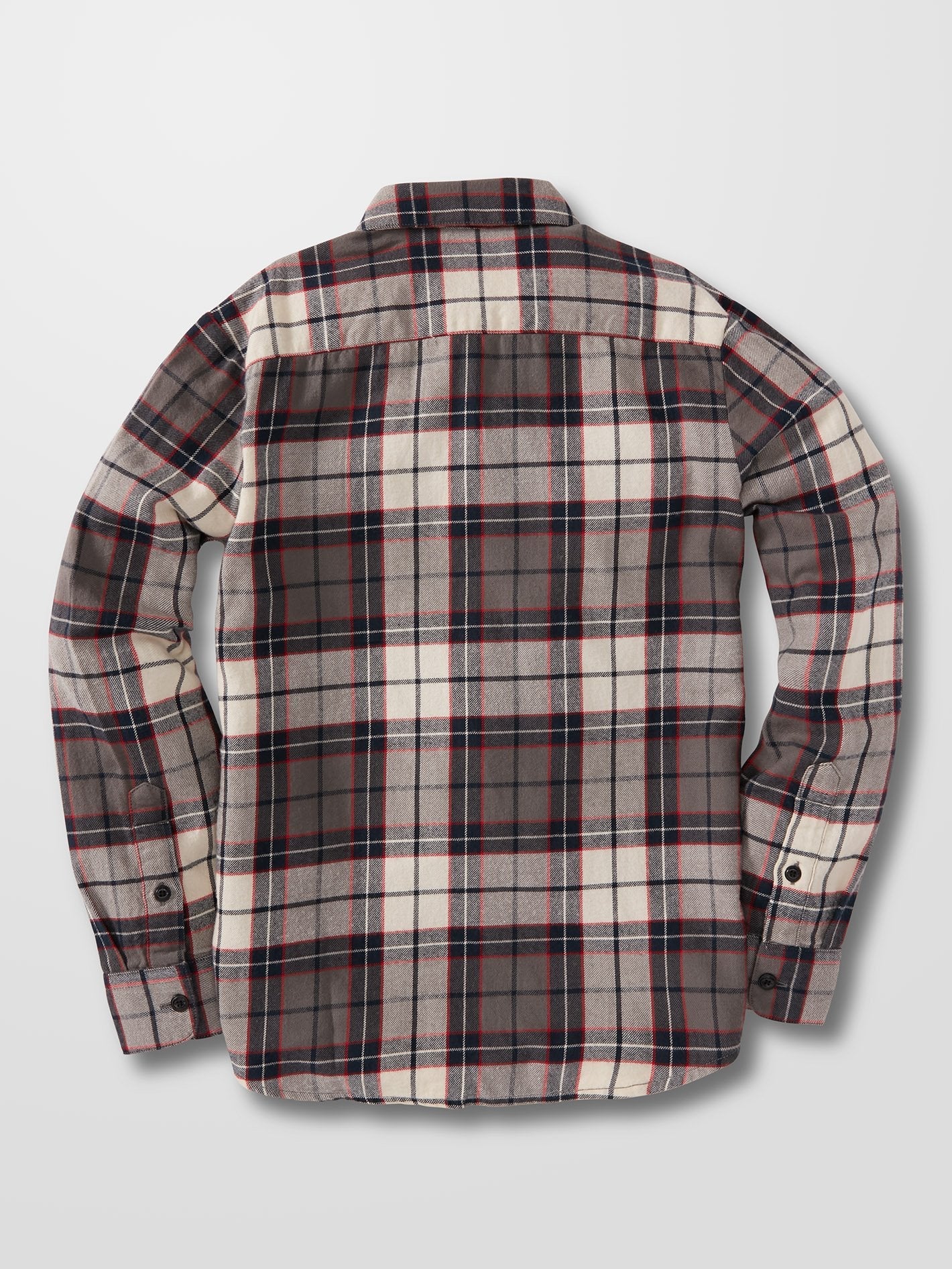 Caden Plaid Shirt - BLEACHED SAND - (Kinder)