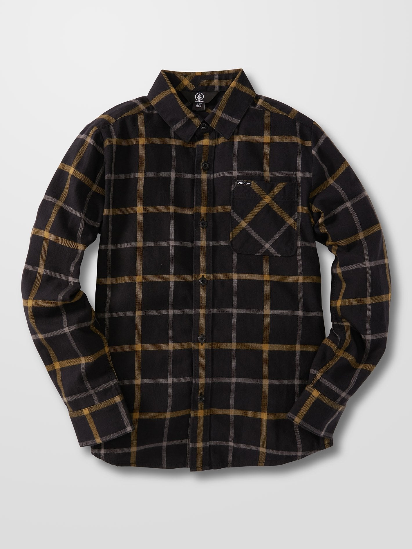 Caden Plaid Shirt - BLACK - (Children)