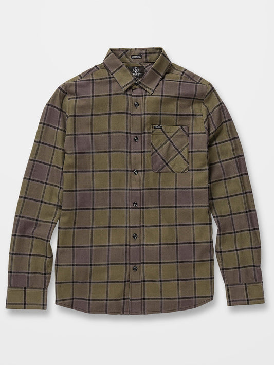 Chemise Caden Plaid - MILITARY - (Enfant)
