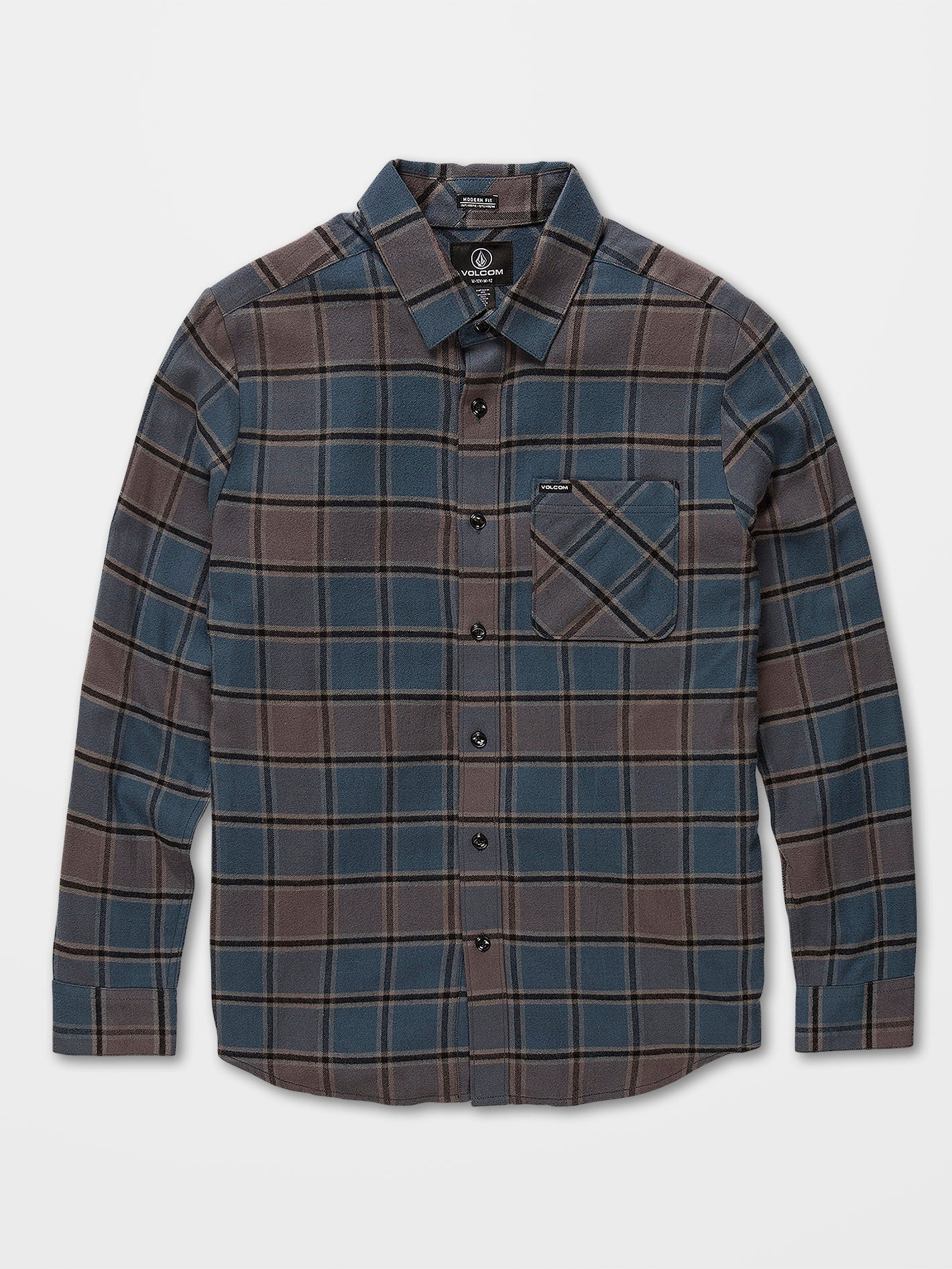 Caden Plaid Shirt - MARINA BLUE - (Kinder)