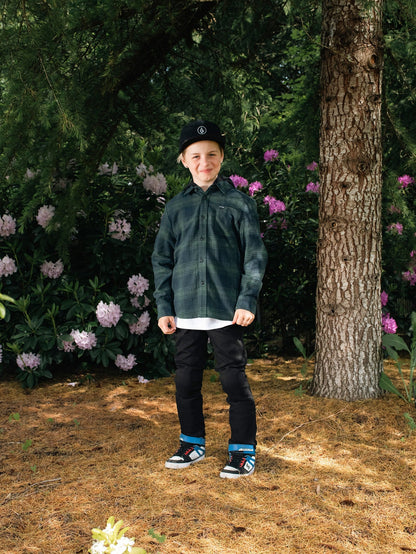 Tone Stone Kapuzenshirt - CEDAR GREEN - (Kinder)