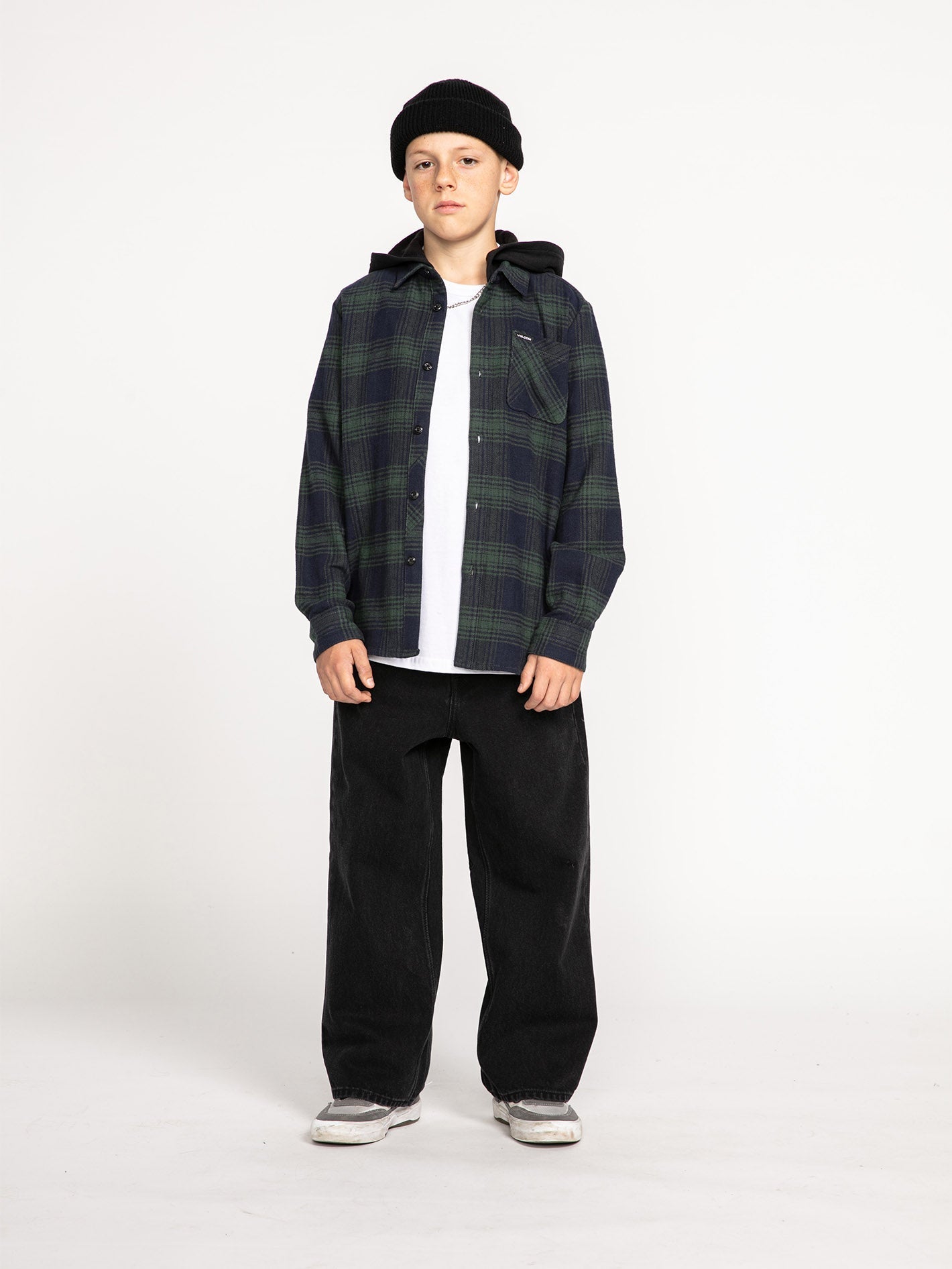 Tone Stone Kapuzenshirt - CEDAR GREEN - (Kinder)