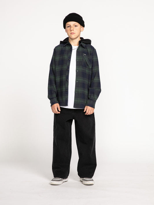 Chemise à capuche Tone Stone - CEDAR GREEN - (Enfant)