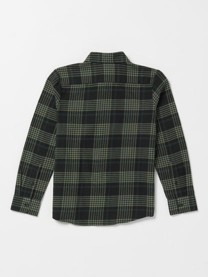 Chemise Caden Plaid - BLACK - (ENFANT)