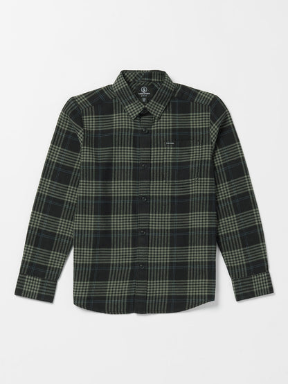 Chemise Caden Plaid - BLACK - (ENFANT)