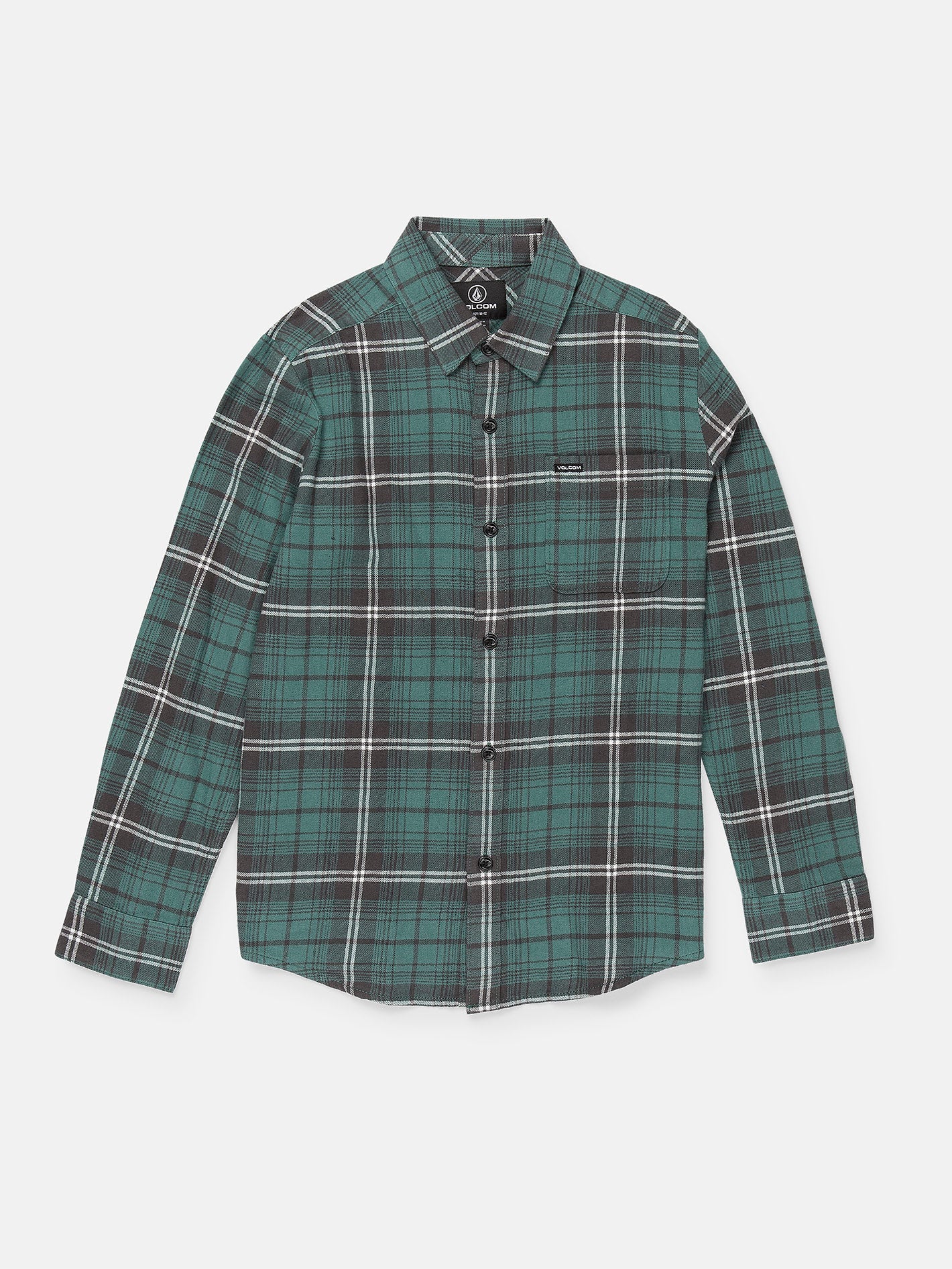 Caden Plaid Shirt – SEA GREEN – (KIND)