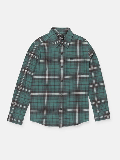 Caden Plaid Shirt – SEA GREEN – (KIND)