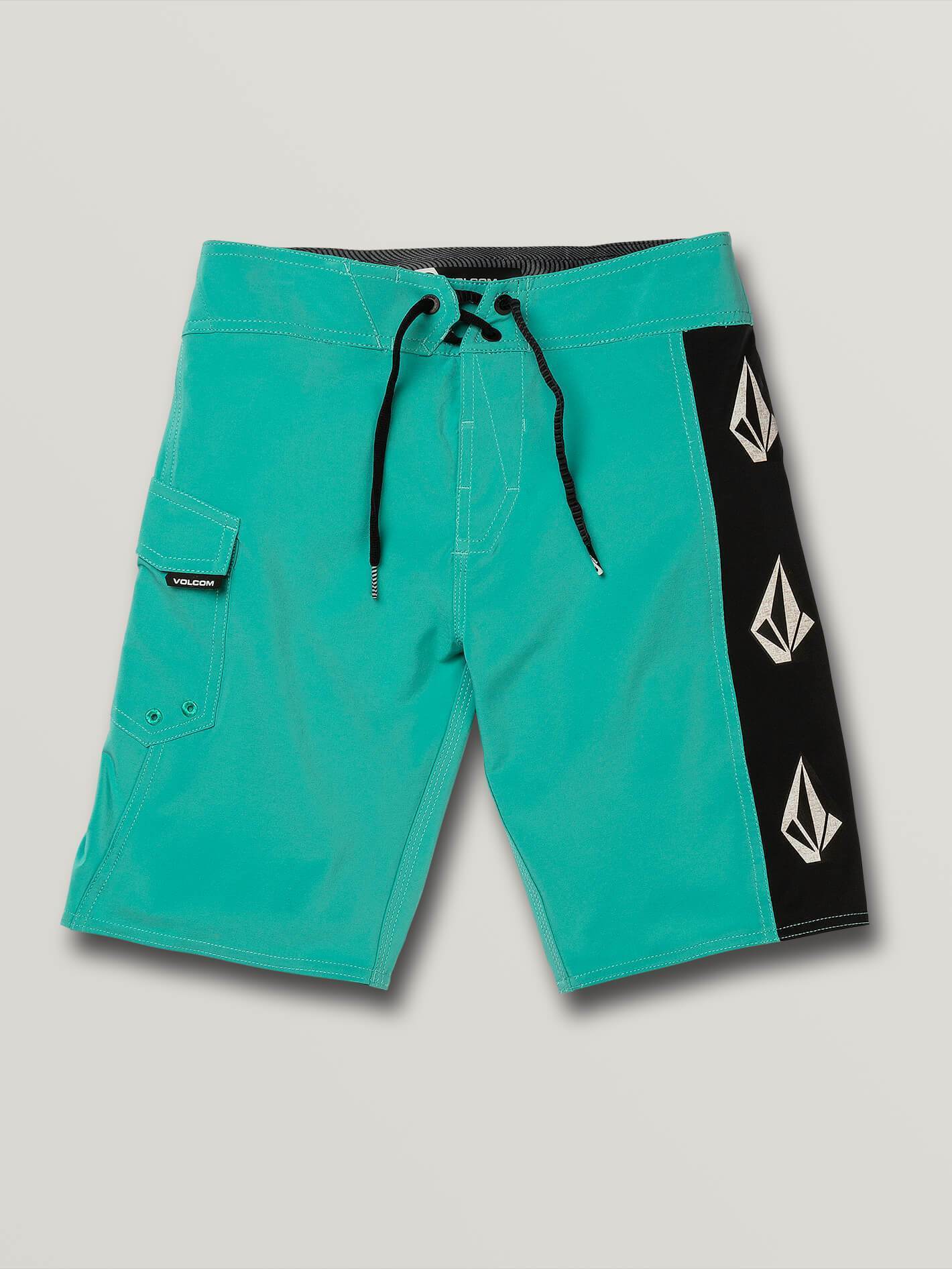 Deadly Stones Mod Boardshort - MYSTO GREEN (Kinder)