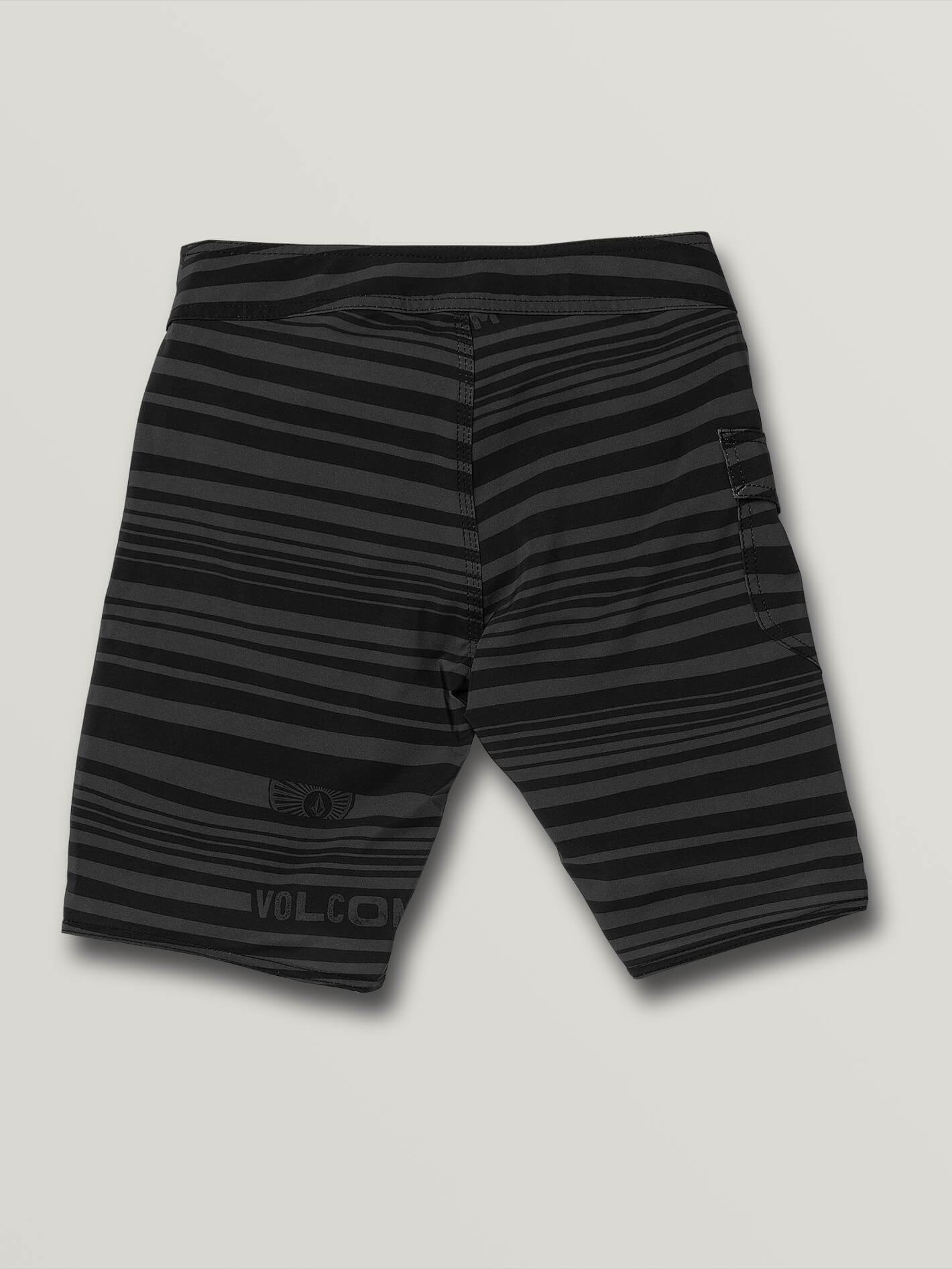 Boardshort Logo Stripe Mod - BLACK (Enfant)