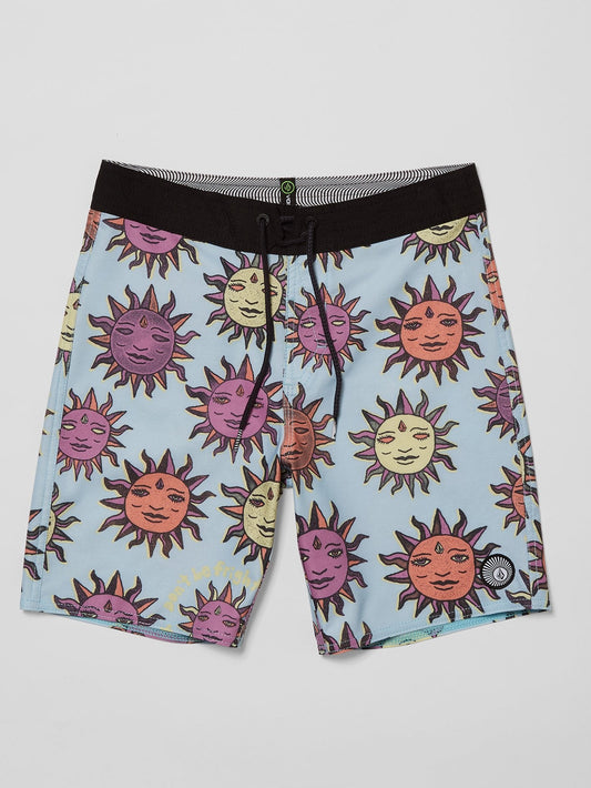 Ozzy Trunk Boardshorts - AETHER BLUE - (Kinder)