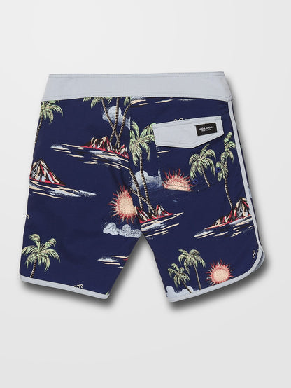 Isle Hoppa Scallop Boardshort - NIAGARA - (Children)