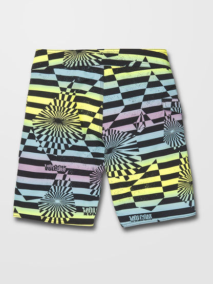 Mod-tech Stone Stripe Boardshorts - ANTIGUA SAND - (Children)