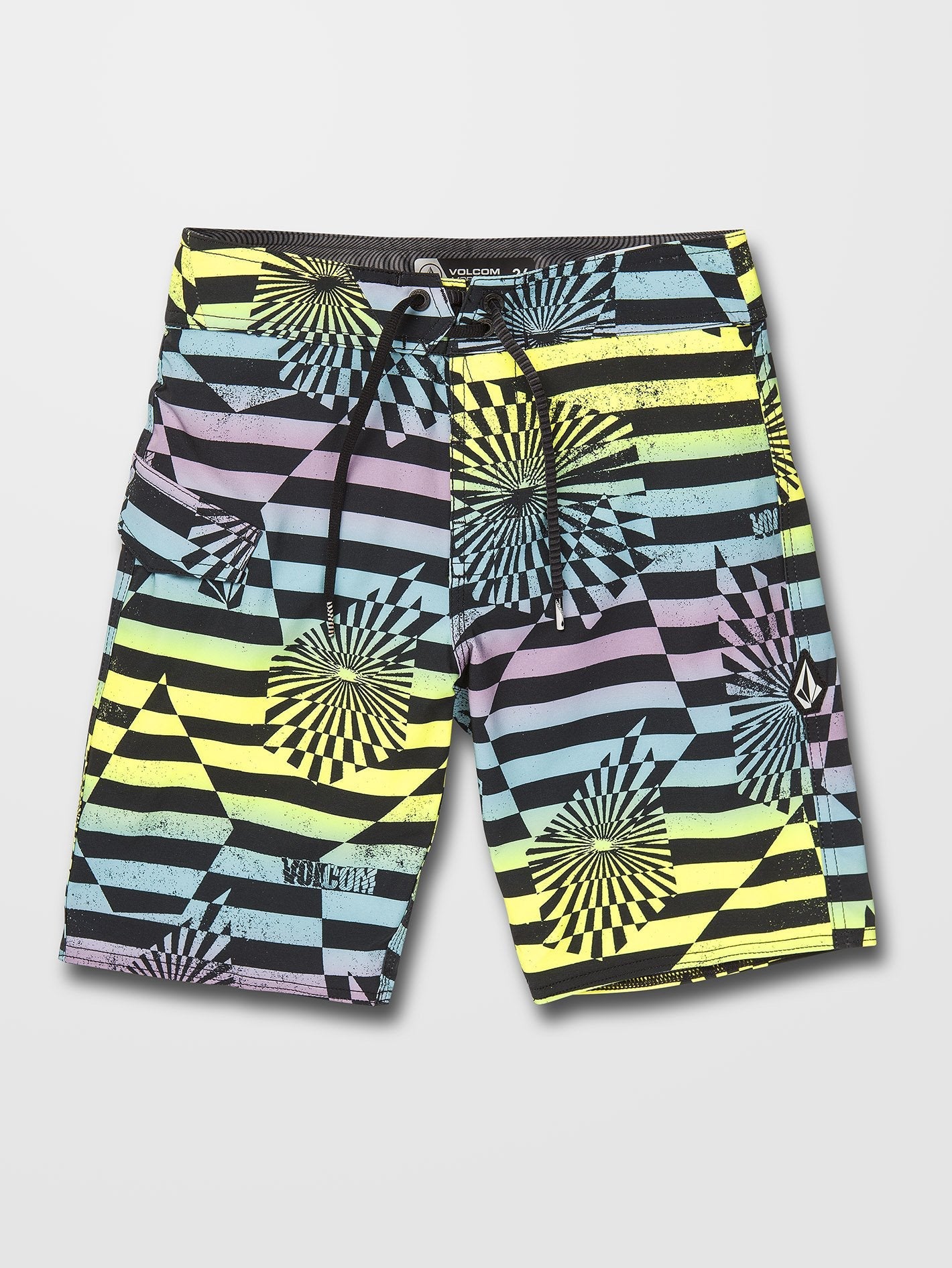 Mod-tech Stone Stripe Boardshorts - ANTIGUA SAND - (Children)