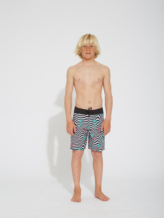 Flamingbros Mod 16" Boardshort - WEISS - (KINDER)
