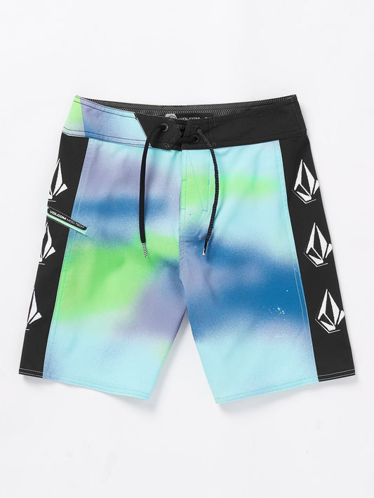 Lido Iconic Mod Boardshort - ELECTRIC GREEN - (CHILDREN)