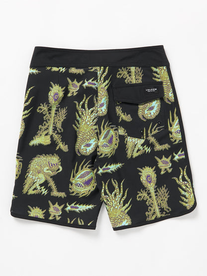 Boardshort Tetsunori Mod Scallop - BLACK - (ENFANT)
