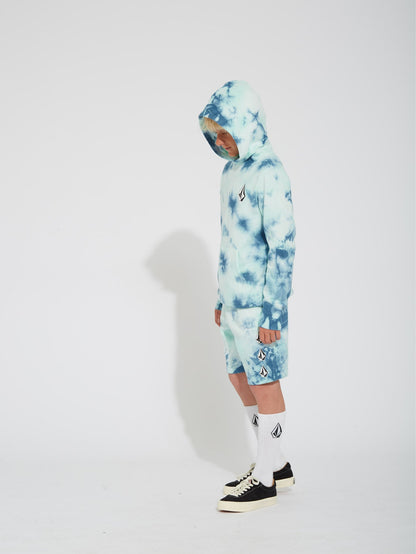 Short Iconic Stone Plus Fleece - TEMPLE TEAL - (ENFANT)