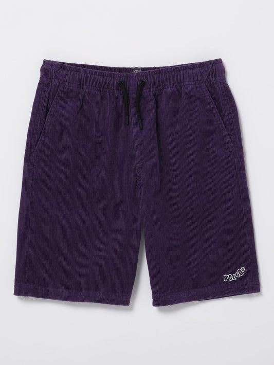 Outer Spaced Shorts – DEEP PURPLE – (KINDER)