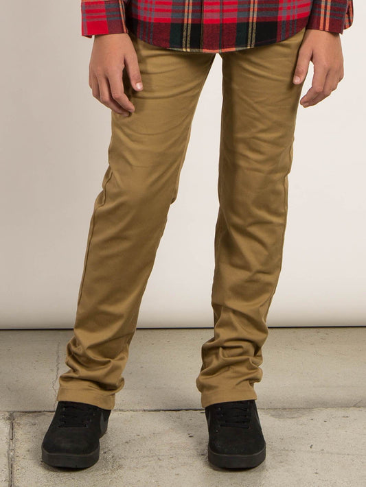 Pantalon Frickin Modern Stret - Dark Khaki (Enfant)