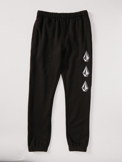 Iconic Stone Fleece jogging pants - BLACK - (Children)