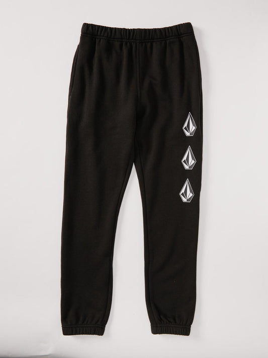Pantalon de jogging Iconic Stone Fleece - BLACK - (Enfant)