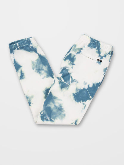 Pantalon de jogging Iconic Stone Fleece - LIME TIE DYE - (Enfant)