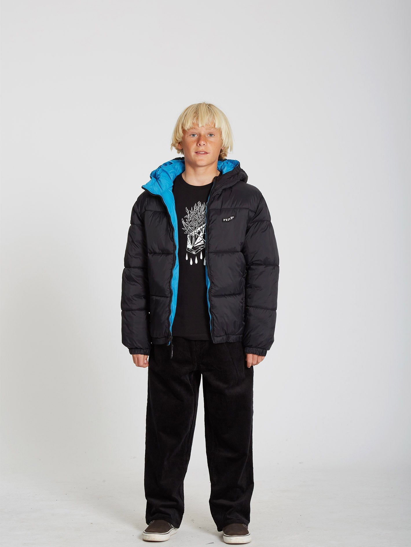 Veste Iconic Stoned (Réversible) - BLACK - (Enfant)