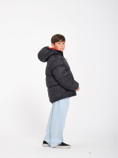 Iconic Down Jacket (Reversible) - BLACK - (KIDS)