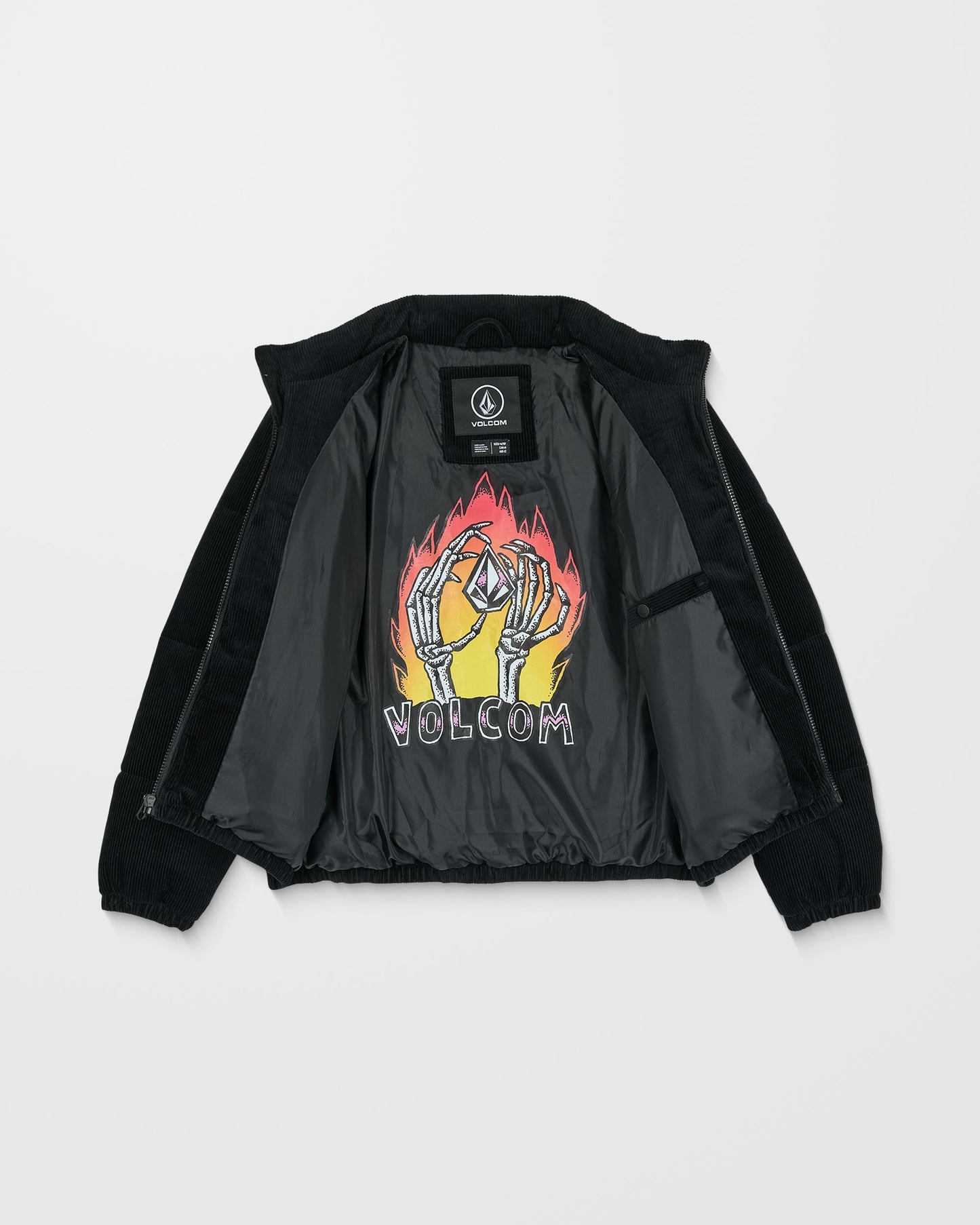 Walltz Cordjacke – Schwarz – (KINDER)