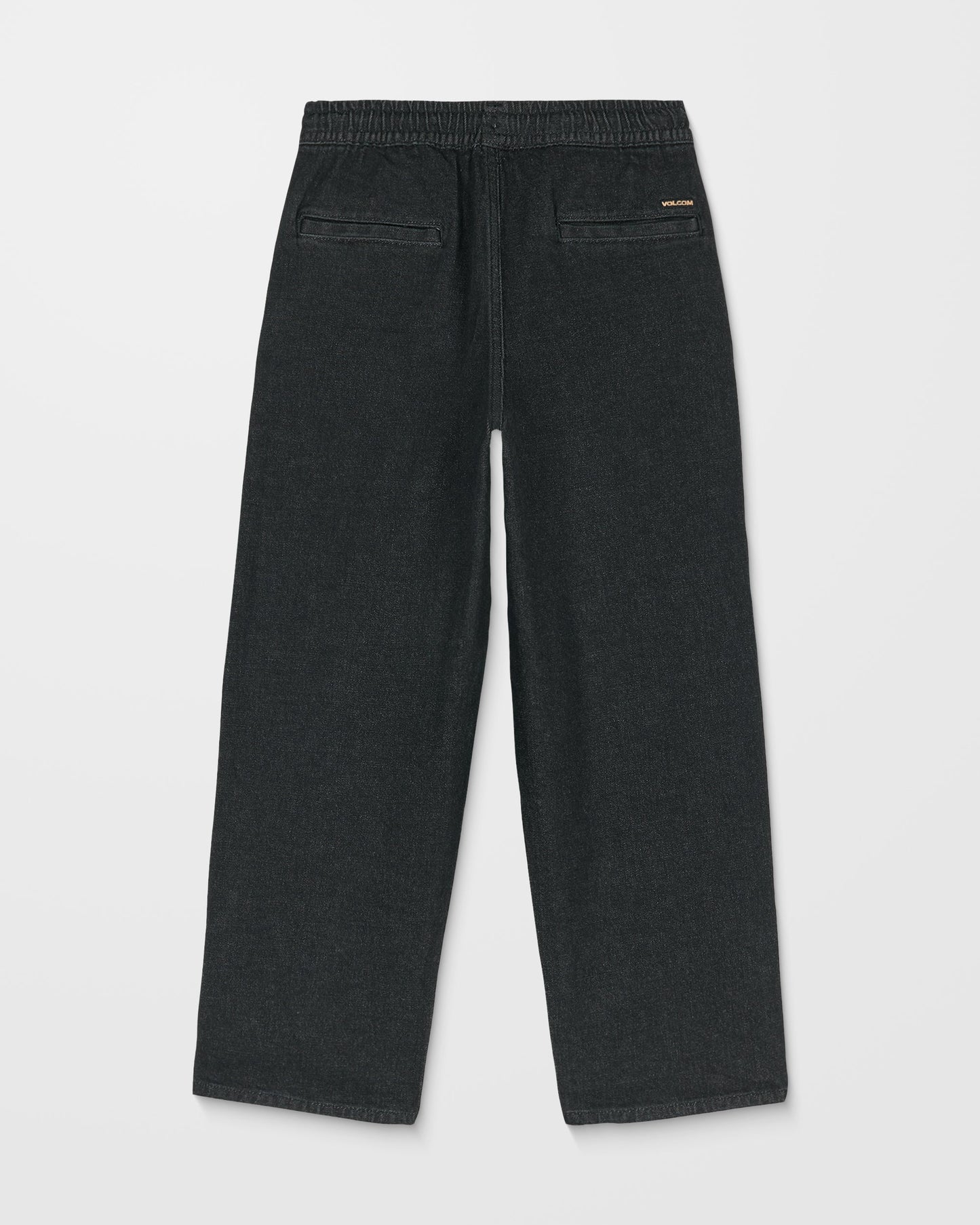 Freazy Loose Elastic Waist Pants - Black Wash - (KIDS)