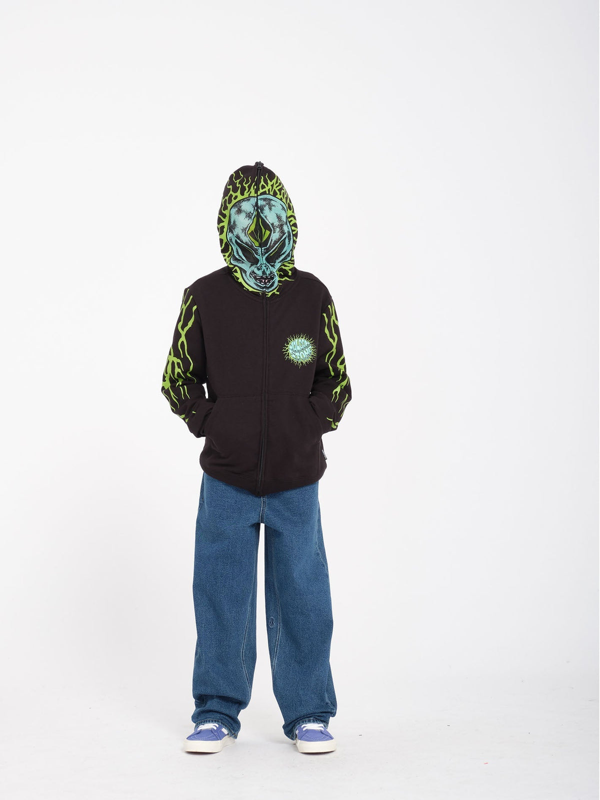 Freazy Loose Jeans - WASHED BLUE - (KIDS)
