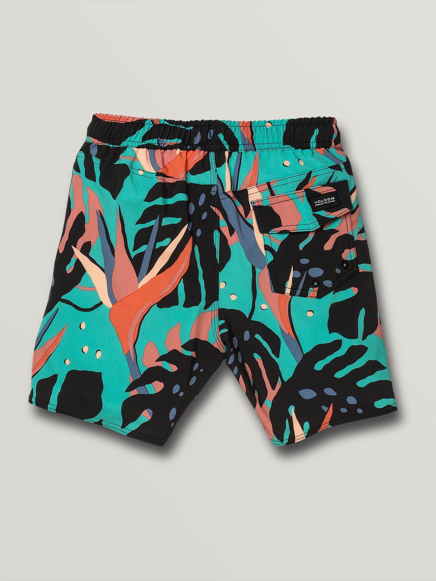 Mentawais Ew Trunk Boardshort - MYSTO GREEN (Children)