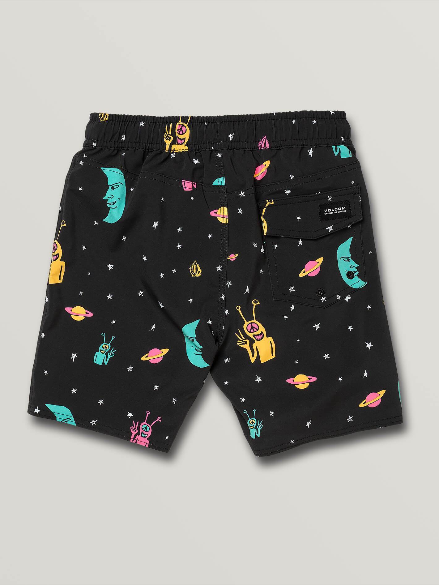 Boardshort Space Alien Ew Trunk - BLACK (Enfant)