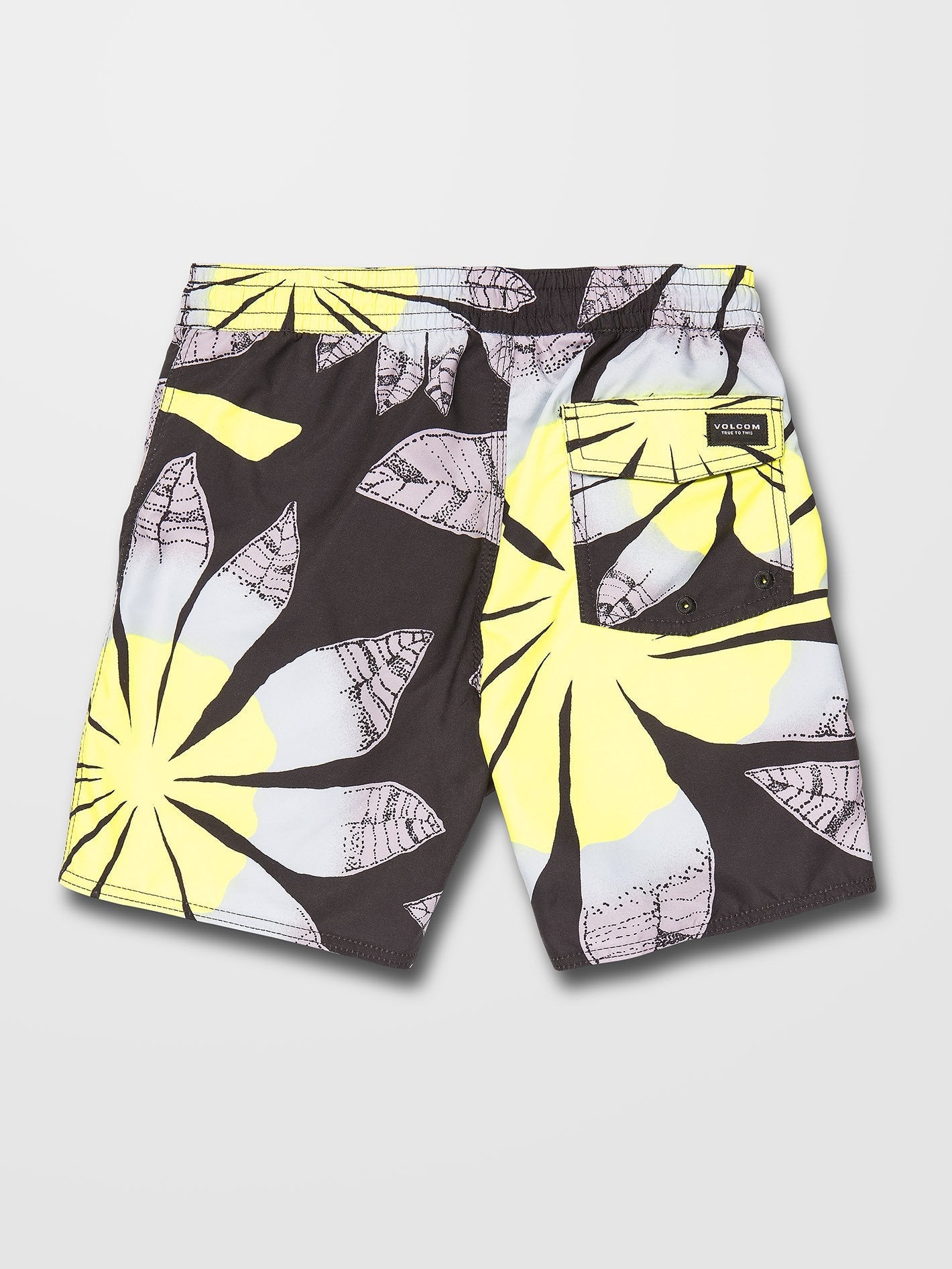 Poly Party Trunk Boardshorts - BLACK - (Children)