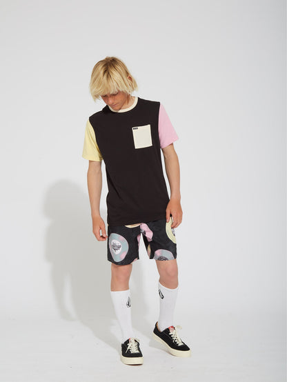 Boardshort Volcom Ent 12" - BLACK - (ENFANT)