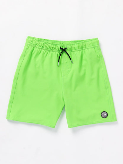 Lido Solid Trunk Boardshorts – ELEKTRISCHES GRÜN – (KINDER)