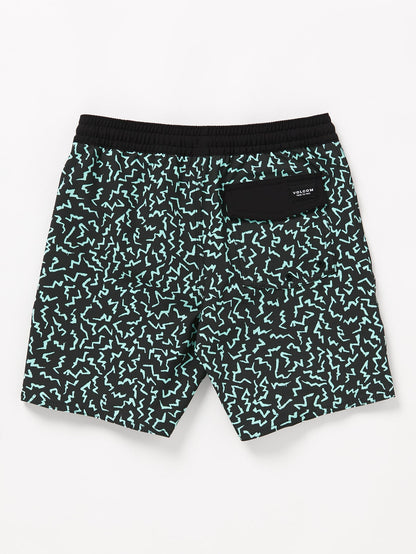Boardshort Asphalt Beach Trunk - BLACK - (ENFANT)
