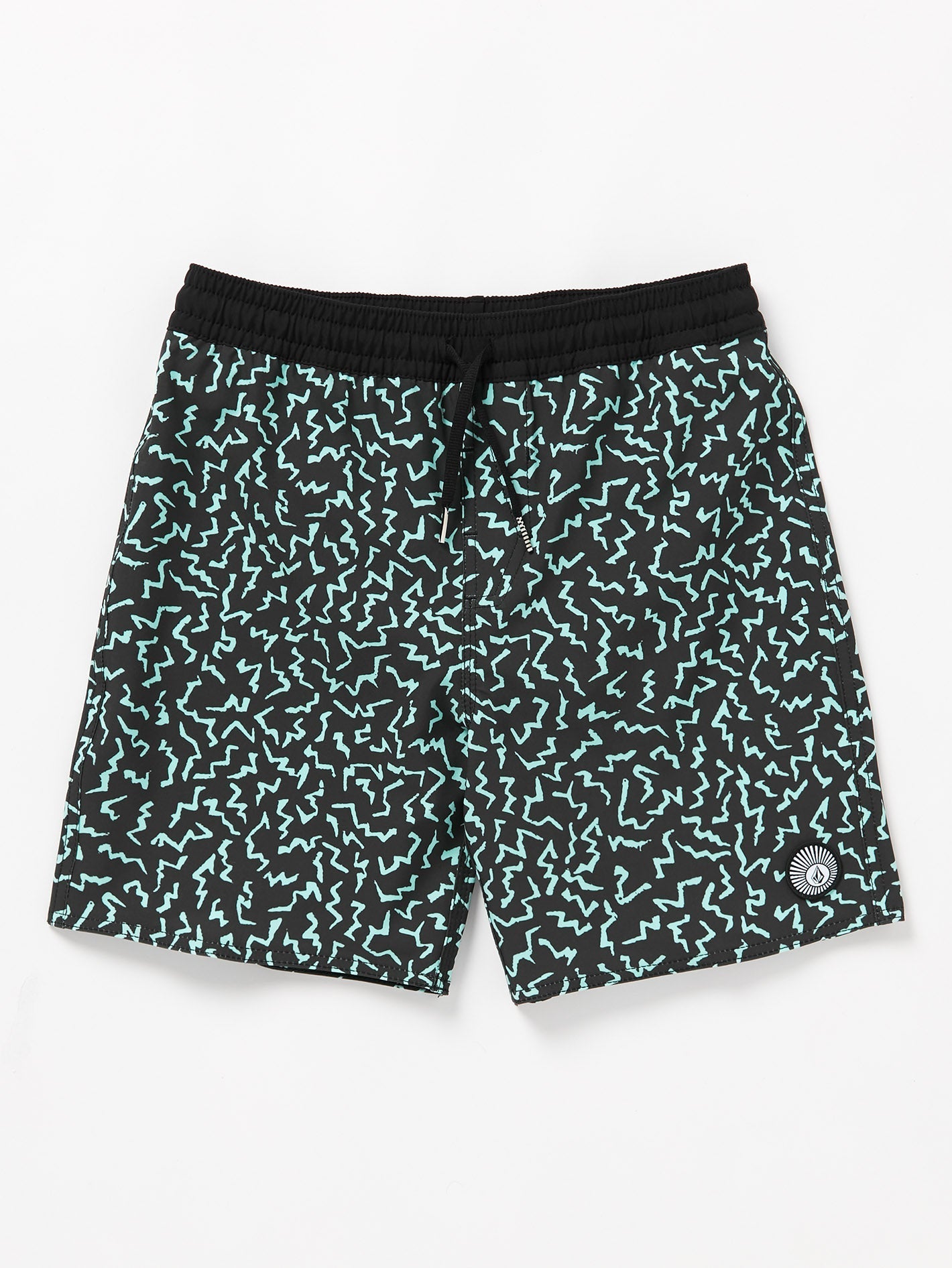 Boardshort Asphalt Beach Trunk - BLACK - (ENFANT)