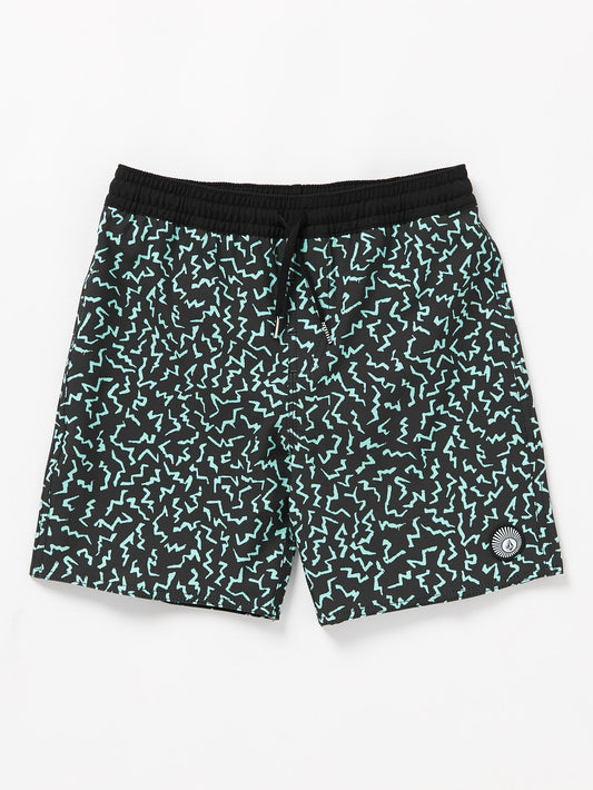 Asphalt Beach Trunk Boardshort – SCHWARZ – (KINDER)